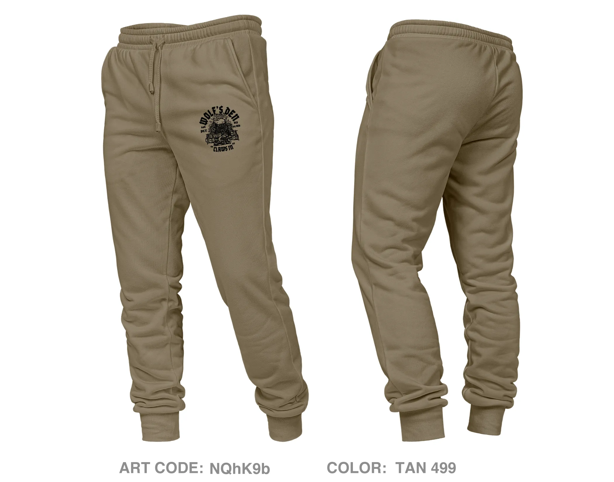 1 PLT, B Co, 307AEB Core Unisex Performance Joggers - NQhK9b