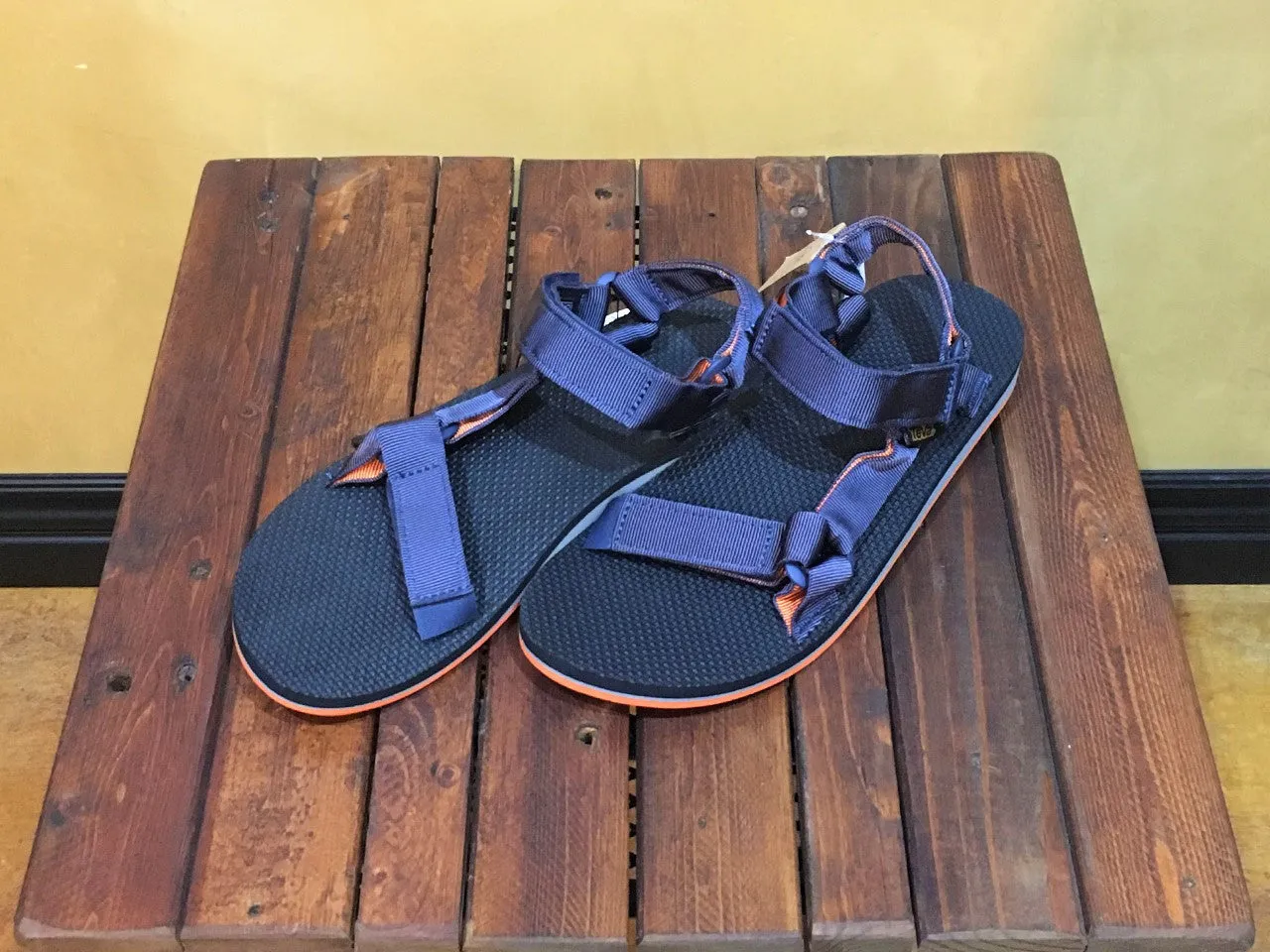 1004006 BOR Teva Original Universal Sandal Blue Orange