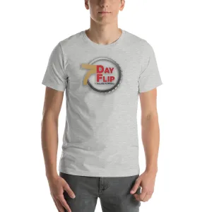 7 Day Flip Unisex T-Shirt in Ash Grey