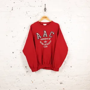 Adidas Athletic Club Sweatshirt - Red - XL