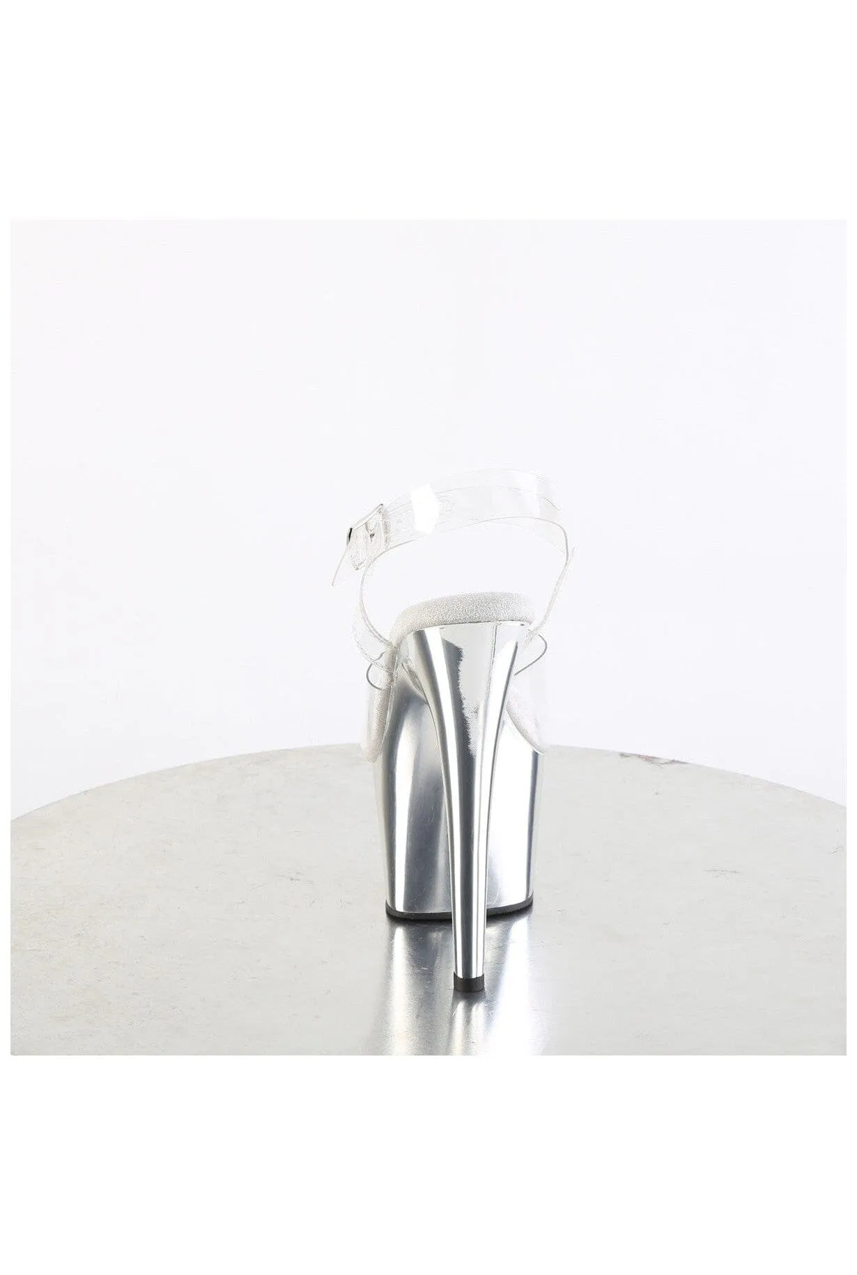 ADORE-708 Clear Vinyl Sandal