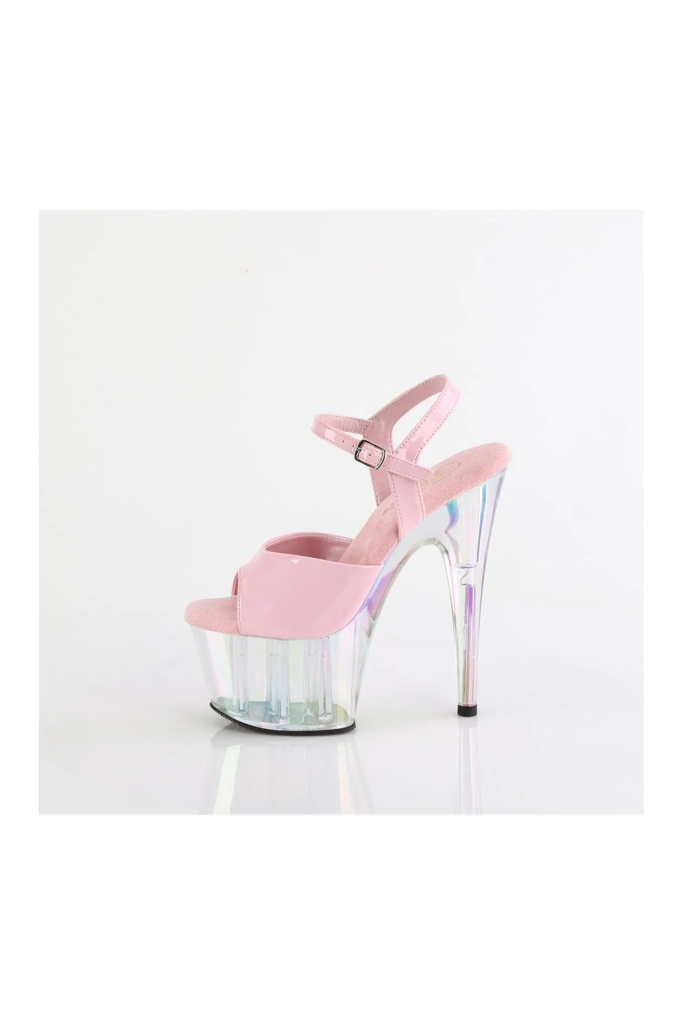 ADORE-709HT Pink Hologram Sandal