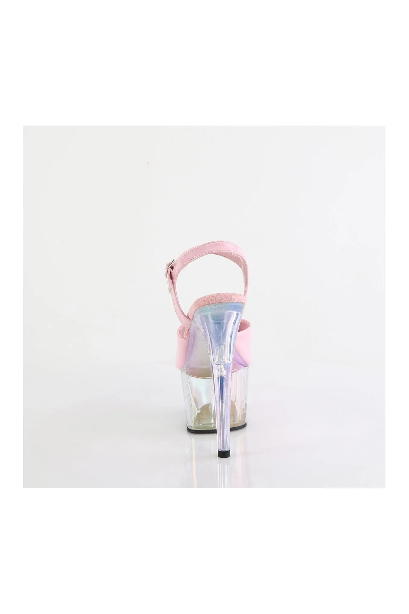 ADORE-709HT Pink Hologram Sandal
