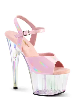 ADORE-709HT Pink Hologram Sandal