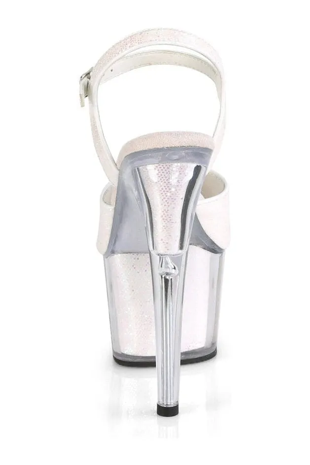 ADORE-710G Exotic Sandal | Hologram Glitter
