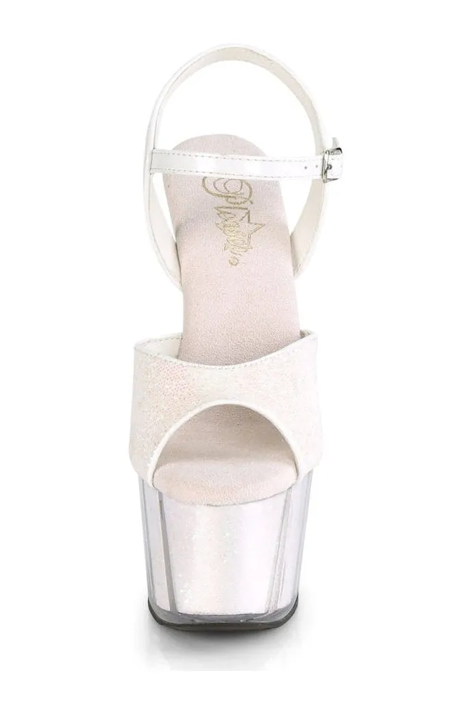 ADORE-710G Exotic Sandal | Hologram Glitter