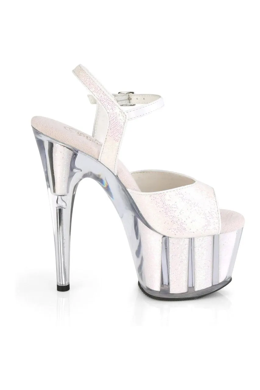 ADORE-710G Exotic Sandal | Hologram Glitter