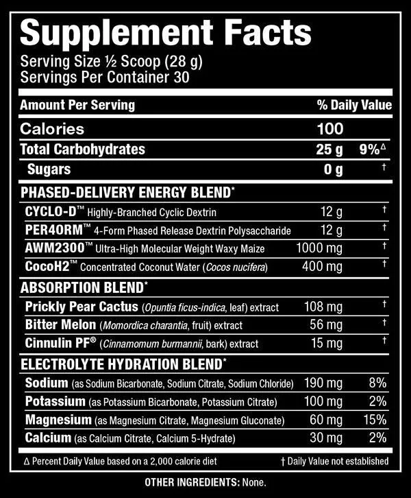 Allmax Nutrition Carbion , 25 Servings