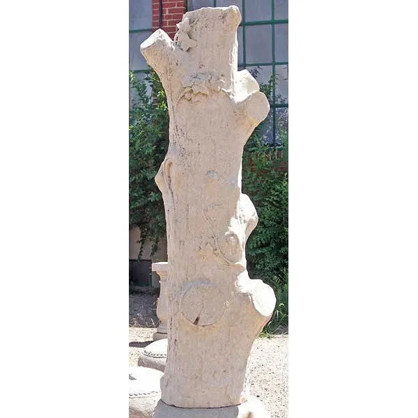American Stone Faux Bois Tree Model Garden Sculpture