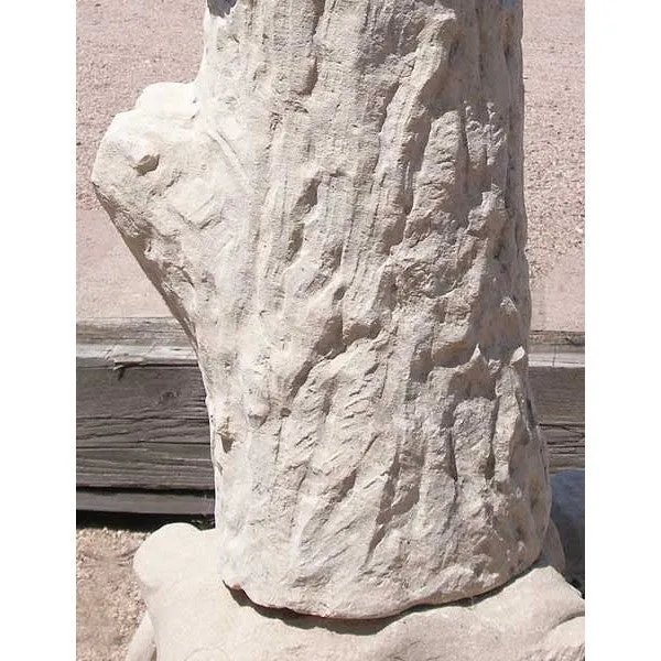 American Stone Faux Bois Tree Model Garden Sculpture