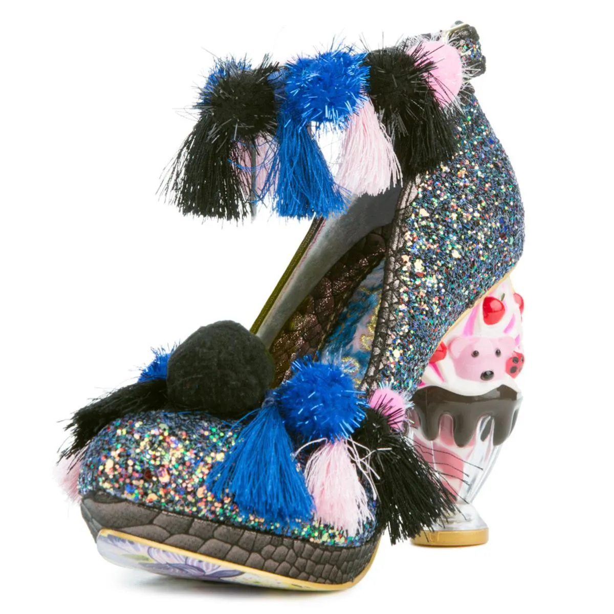 Arctic Roll High Heel BLACK