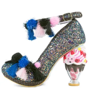 Arctic Roll High Heel BLACK