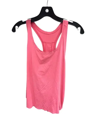 Athletic Tank Top By Lululemon In Pink, Size: 12