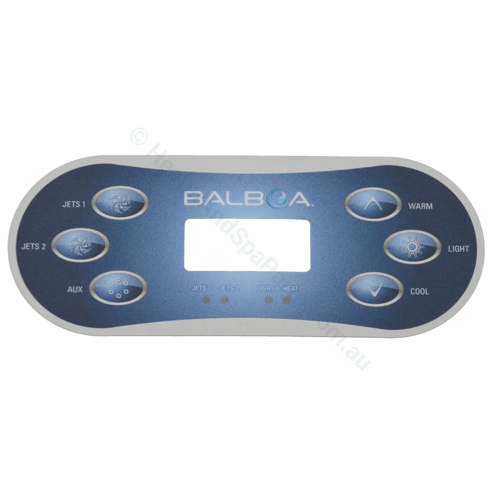 Balboa TP600 Touchpad Overlay Sticker Decals - 6 button