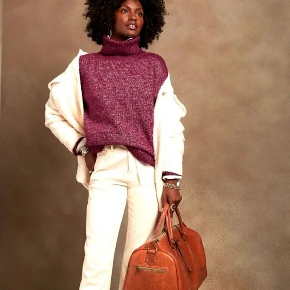 Banana Republic Oversized Cozy Turtleneck Sweater