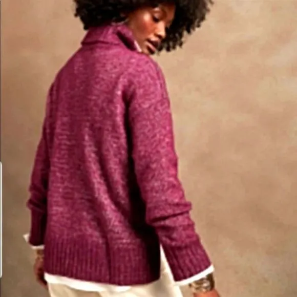 Banana Republic Oversized Cozy Turtleneck Sweater