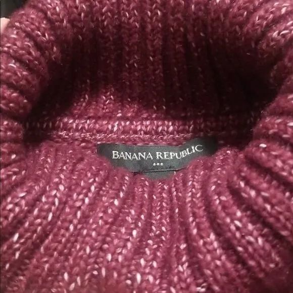 Banana Republic Oversized Cozy Turtleneck Sweater