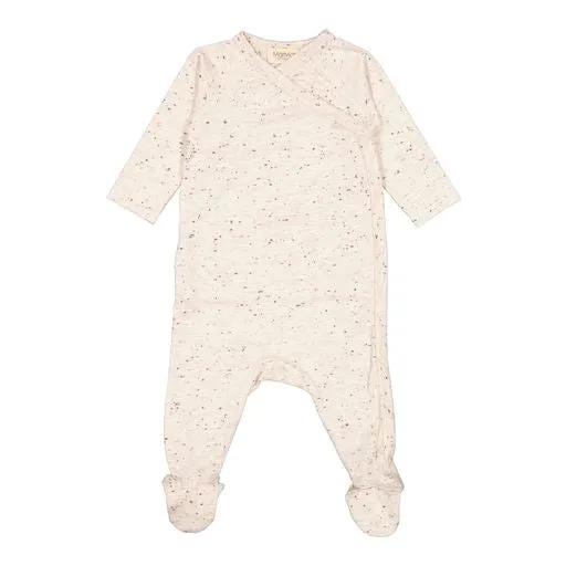 Beige footie   hat by Marmar