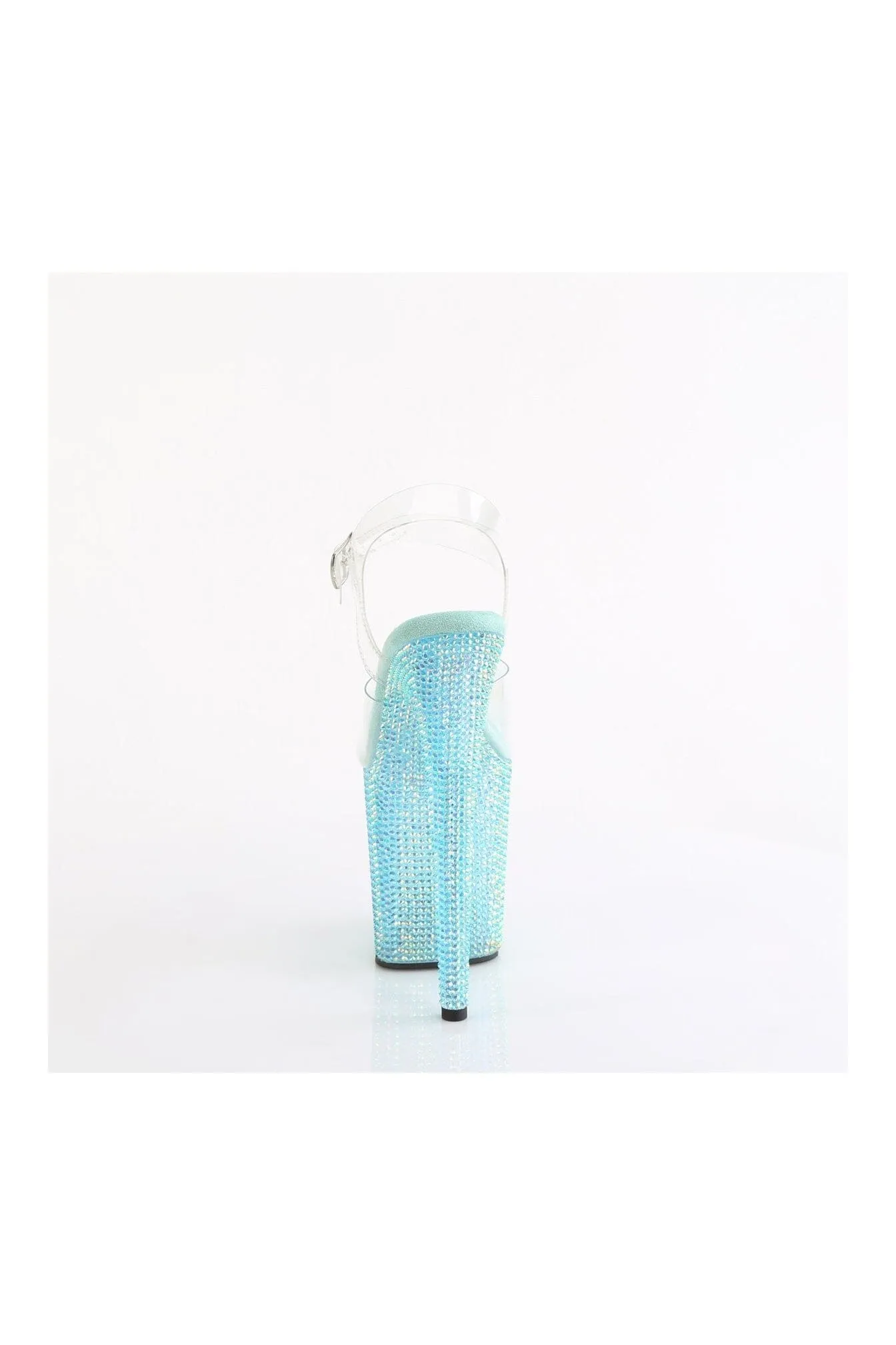 BEJEWELED-808RRS Clear Vinyl Sandal
