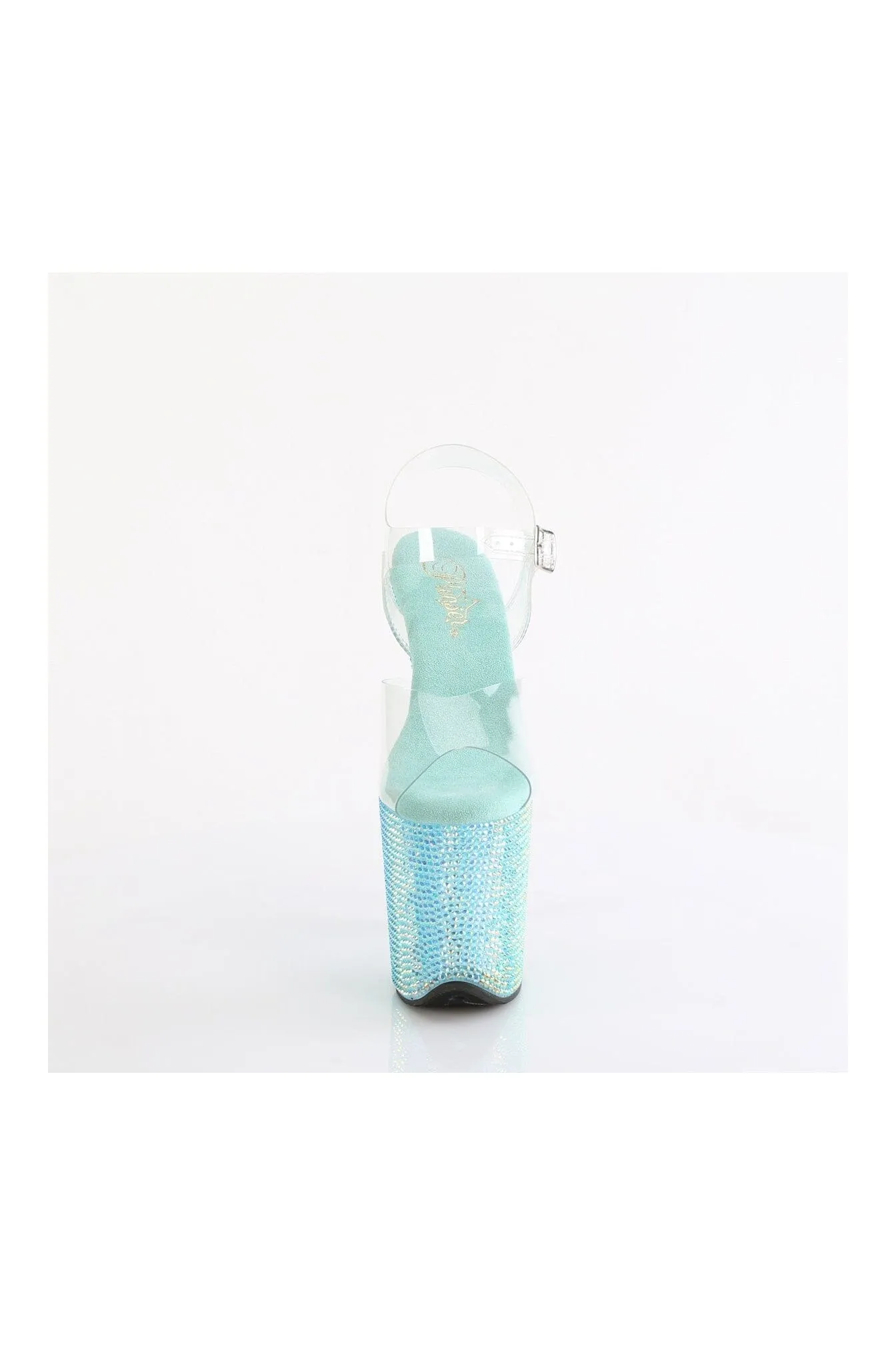 BEJEWELED-808RRS Clear Vinyl Sandal