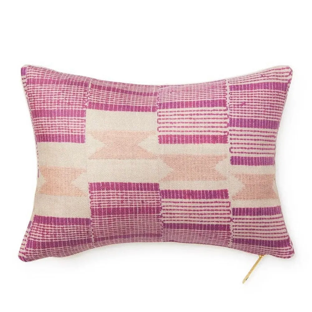 Berry Yoruba Pillow Lumbar