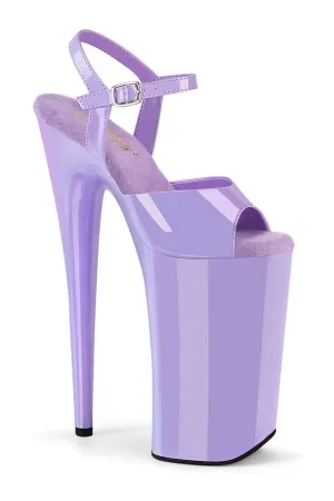 BEYOND-009 Purple Patent Sandal