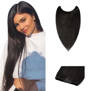 Black Halo Human Hair Extension Light Volume