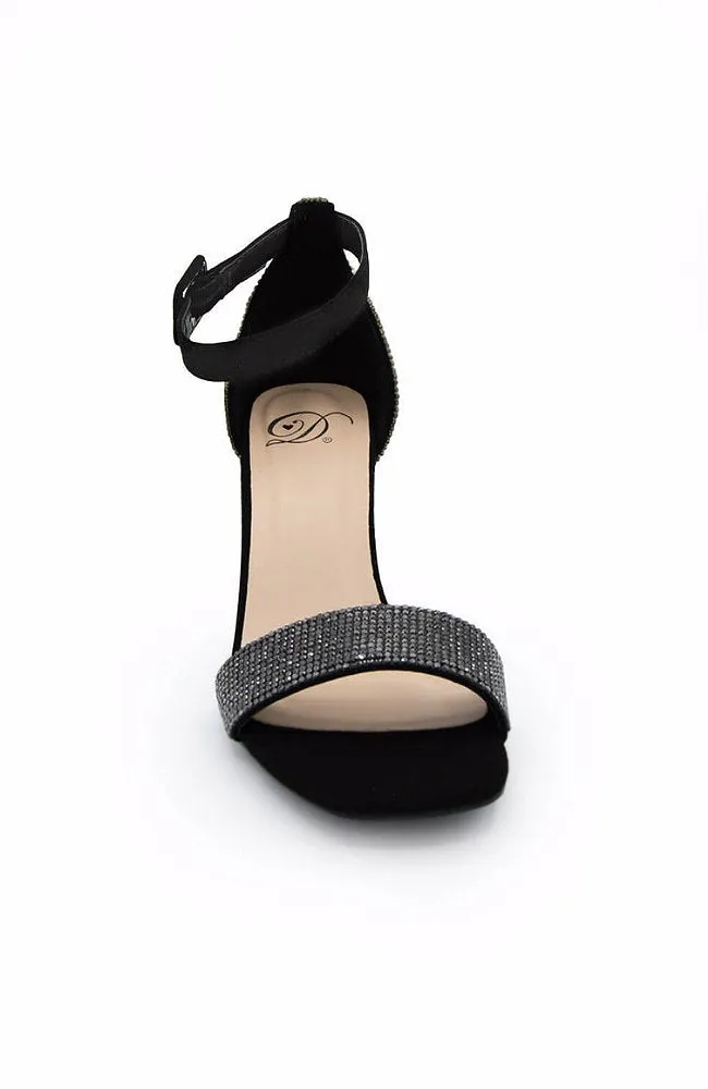 Black Sparkle Dynasty Heel
