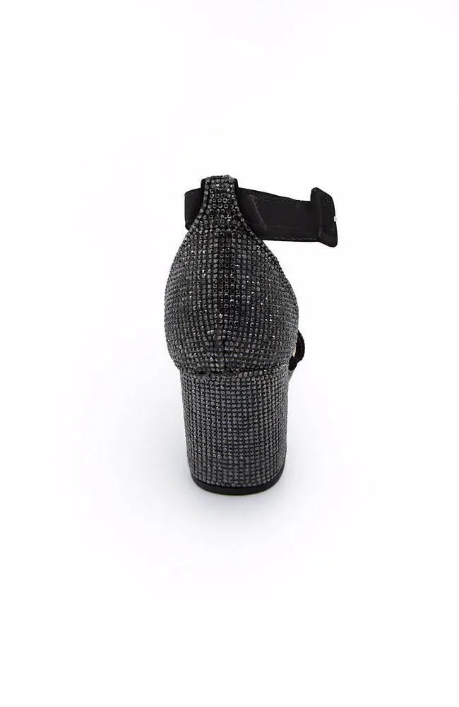 Black Sparkle Dynasty Heel