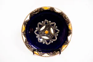 Blue Decorative Plate