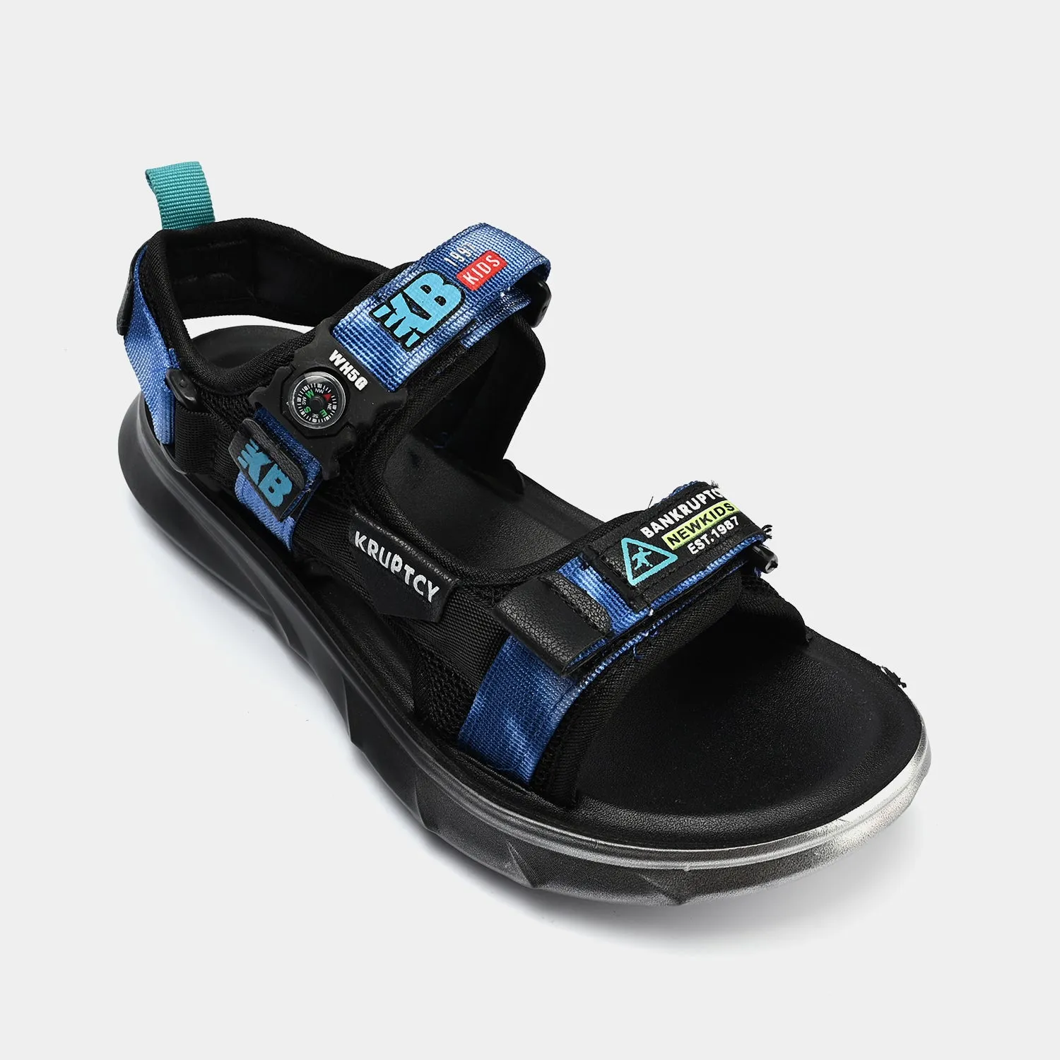 Boys Sandal P-07-Blue