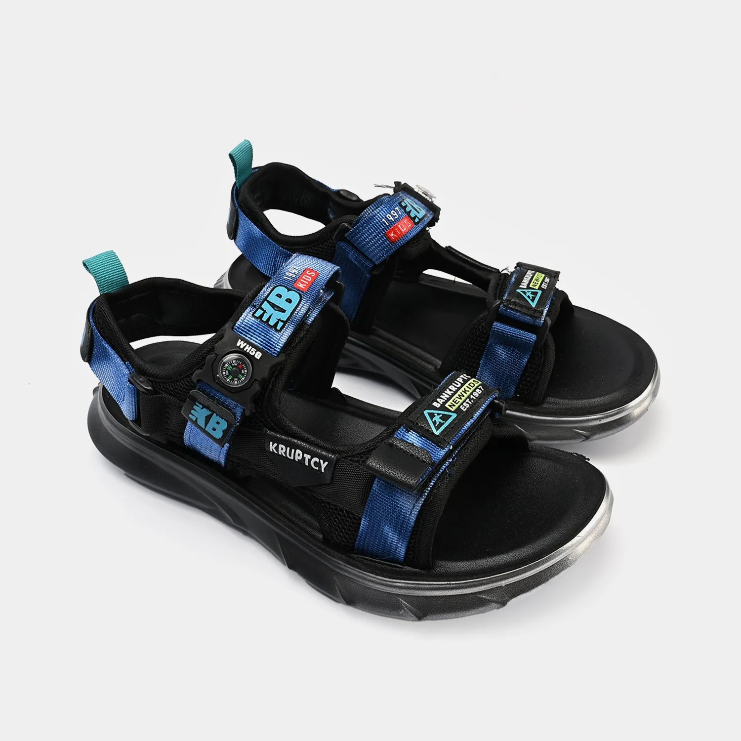 Boys Sandal P-07-Blue