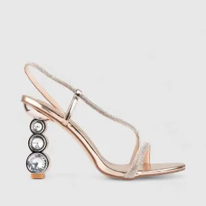 Bulbul Heel Sandal Beige LI005