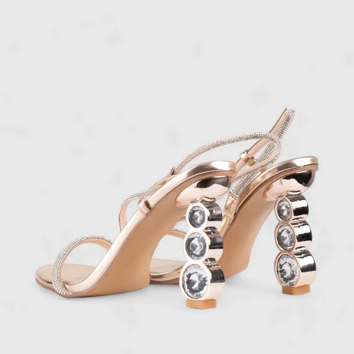 Bulbul Heel Sandal Beige LI005
