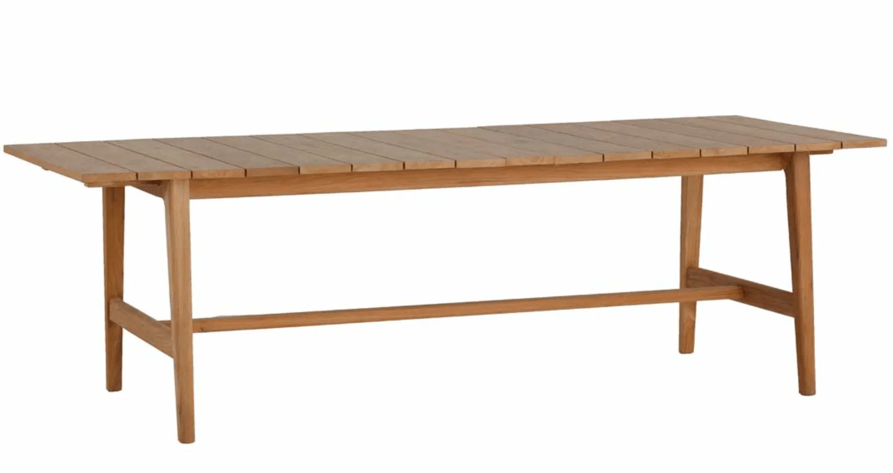 Cape Cod Outdoor Extension Dining Table - Natural or Oyster Teak