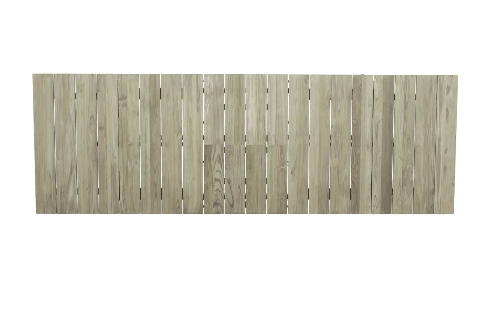 Cape Cod Outdoor Extension Dining Table - Natural or Oyster Teak