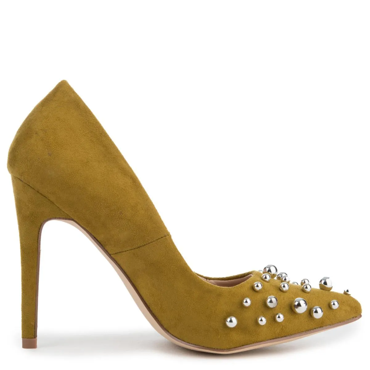 Cape Robbin Tiarra-34 Olive High Heel light olive