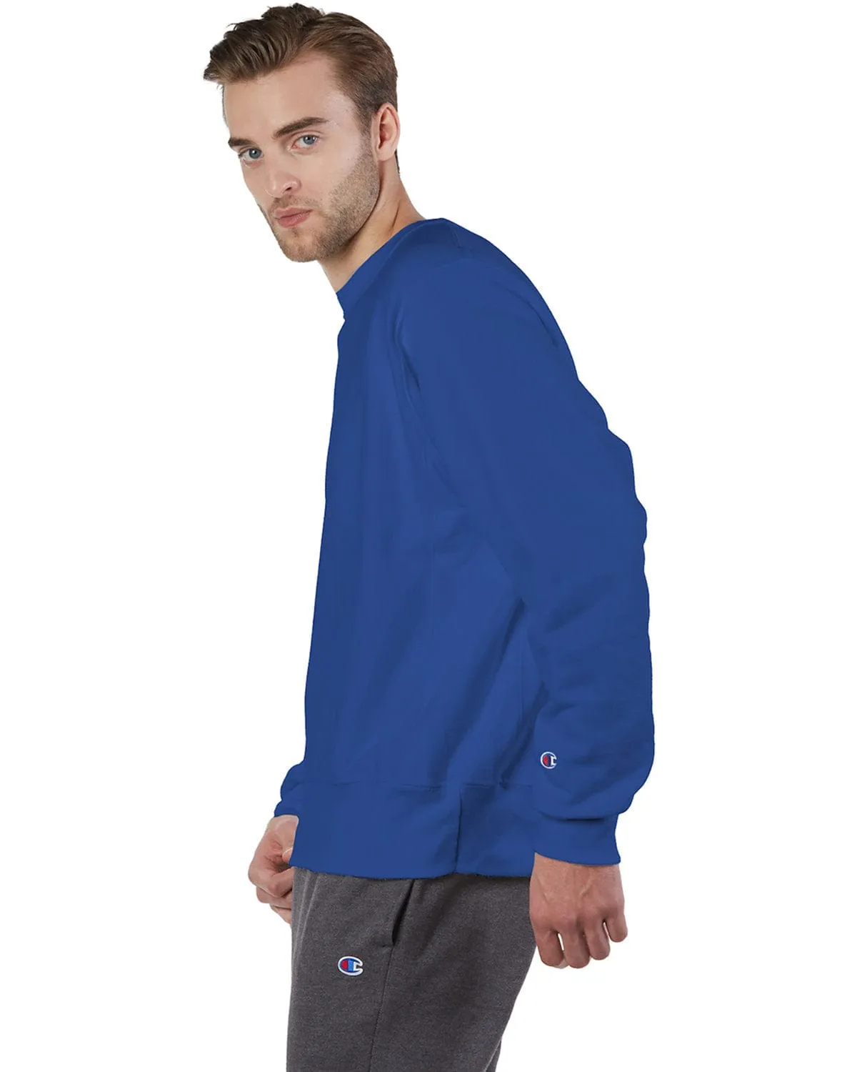 Champion Reverse Weave Crewneck Sweatshirt | Athletic Royal