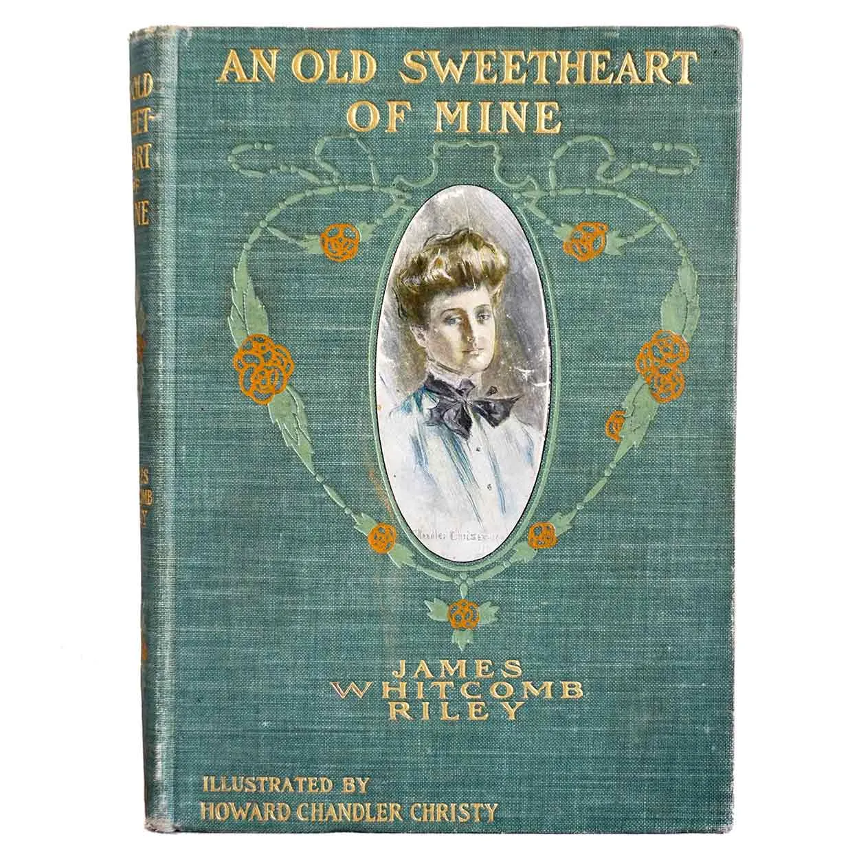Collection of Five American JAMES WHITCOMB RILEY Poetry Books