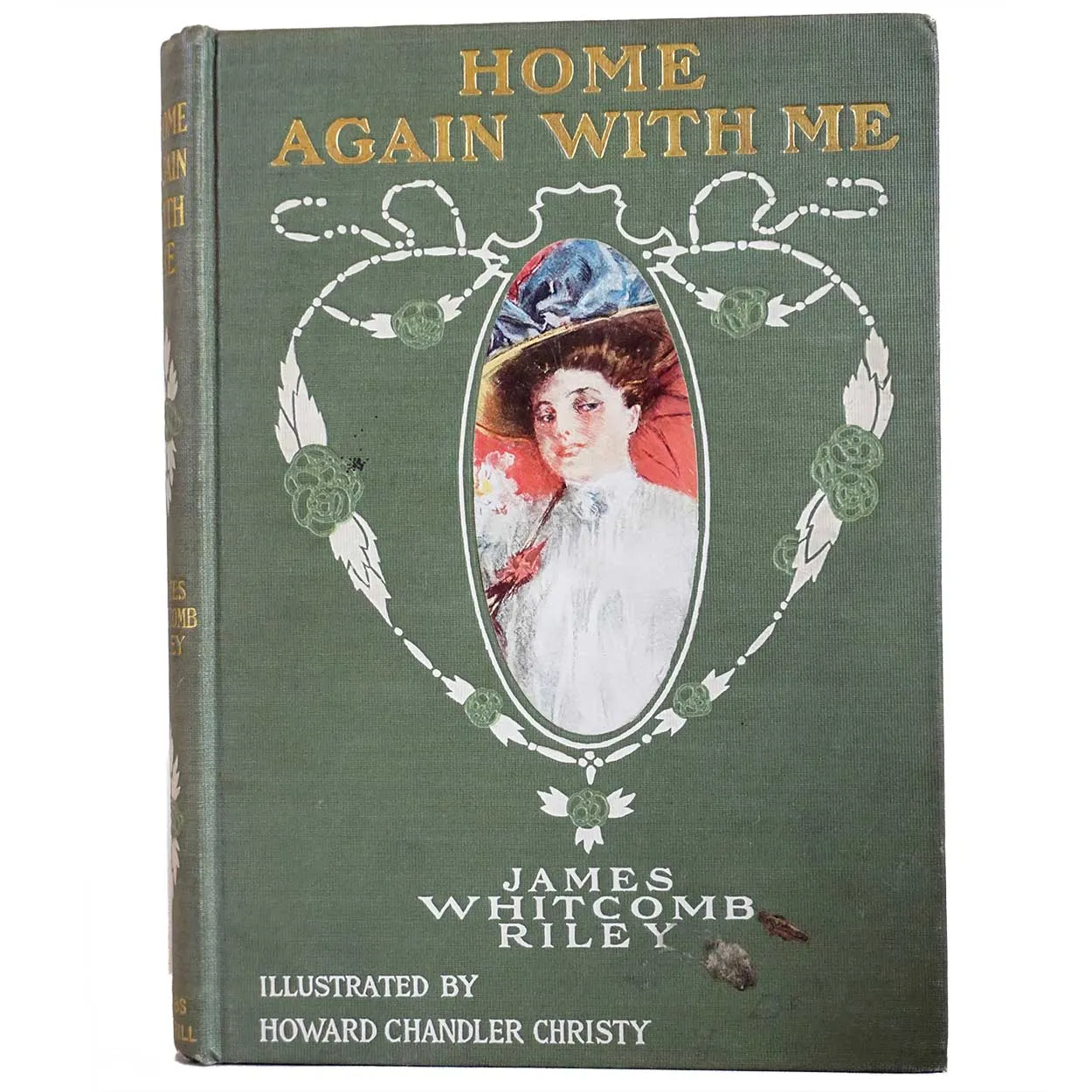 Collection of Five American JAMES WHITCOMB RILEY Poetry Books