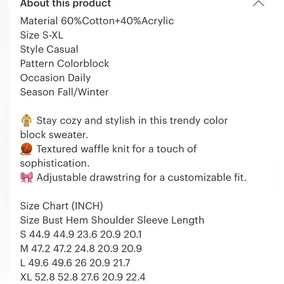 Cozy &amp; Colorful Waffle Knit Mock Neck Sweater