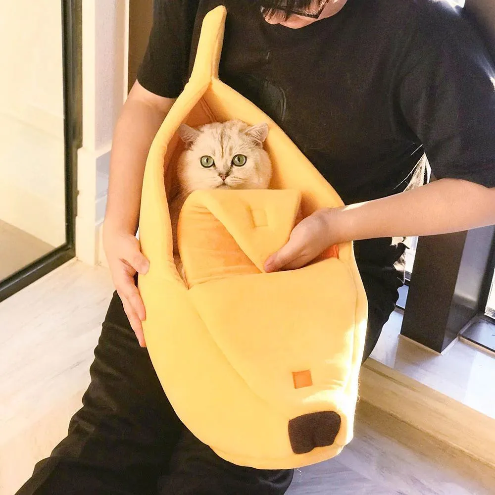 Cozy Banana Pet Bed