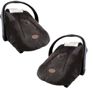 Cozy Cover Infant Car Seat Cover - The Industry Leading Infant Carrier Cover Trusted By Over 6 Million Moms Worldwide For Keeping Your Baby Cozy & Warm (Black Quilt), Retails $87 