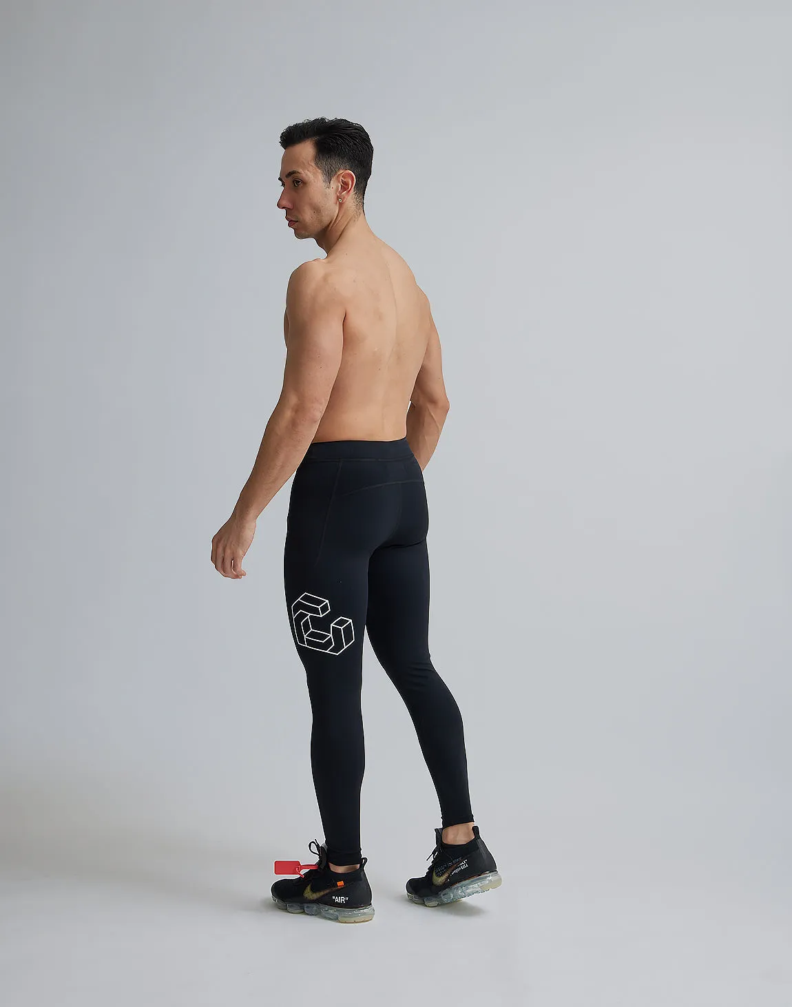 CRONOS ACTIVE LEGGINS【BLACK】