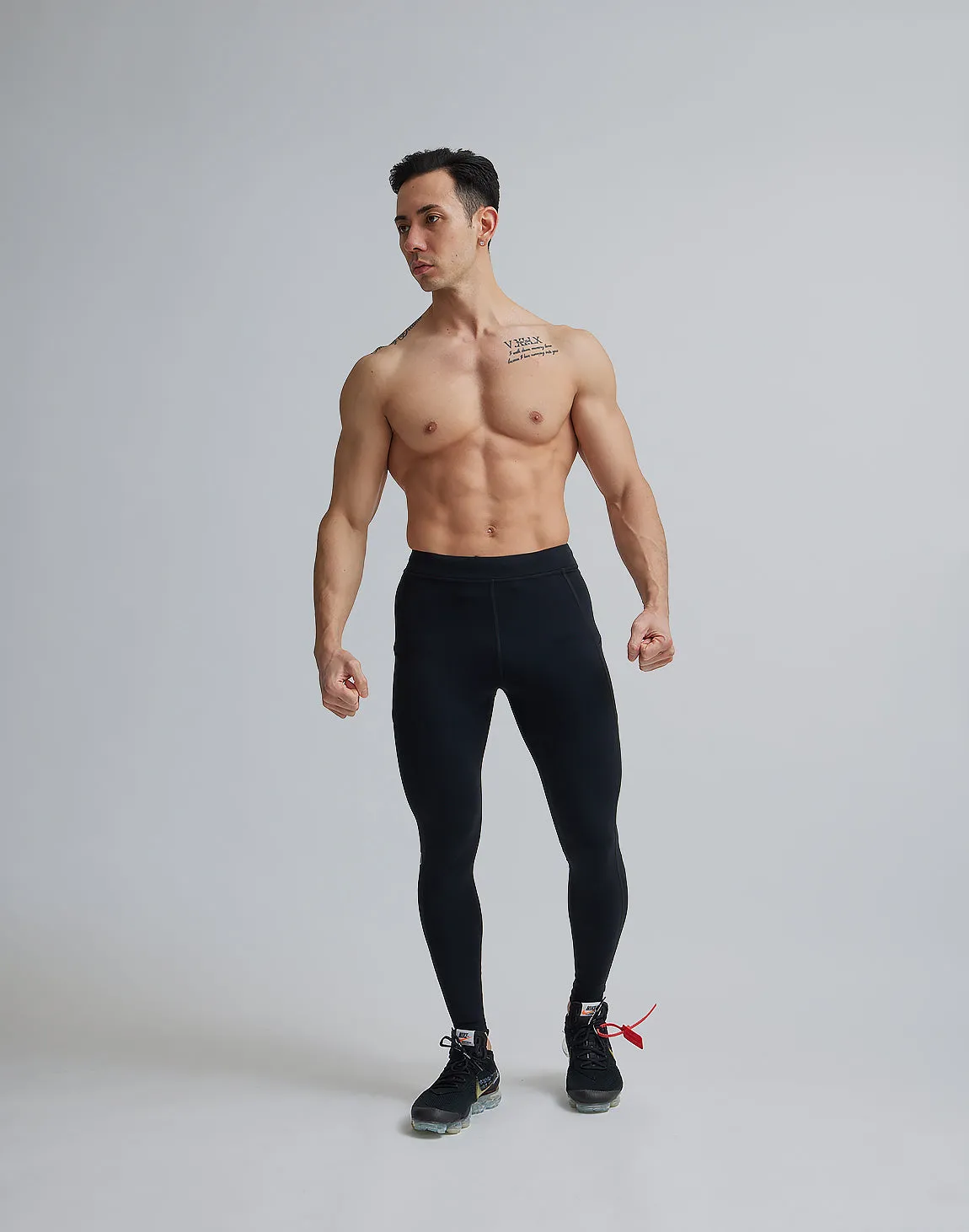 CRONOS ACTIVE LEGGINS【BLACK】
