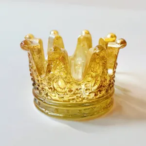 Crown Jewelry Tray Tea Candle Holder