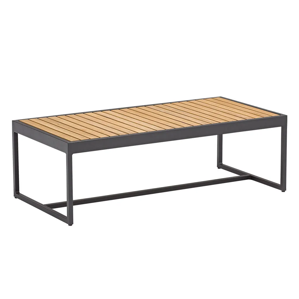 Cube Outdoor Coffee Table - Charcoal
