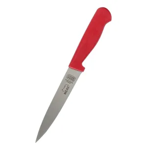 CUCHILLO DE PUNTA/ FILO RECTO 6¨ (ROJO)