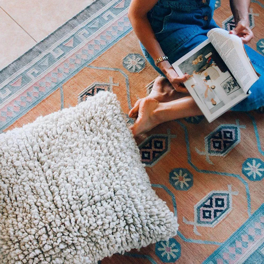 Curly Oversized Pillow