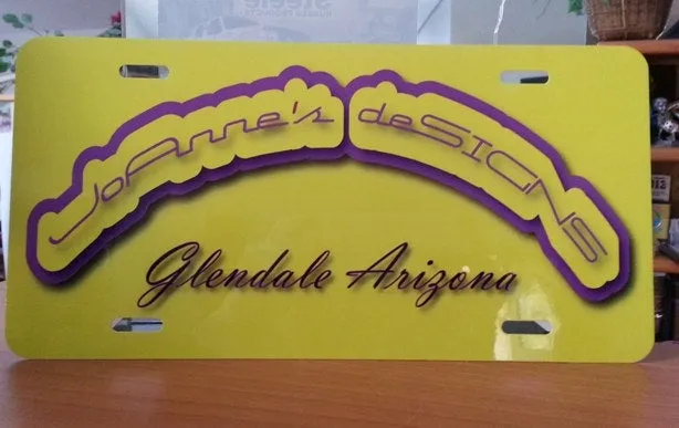 Custom License Plate * Personalized *Novelty * Gift * Car collector * Auto mechanic * Dealerships